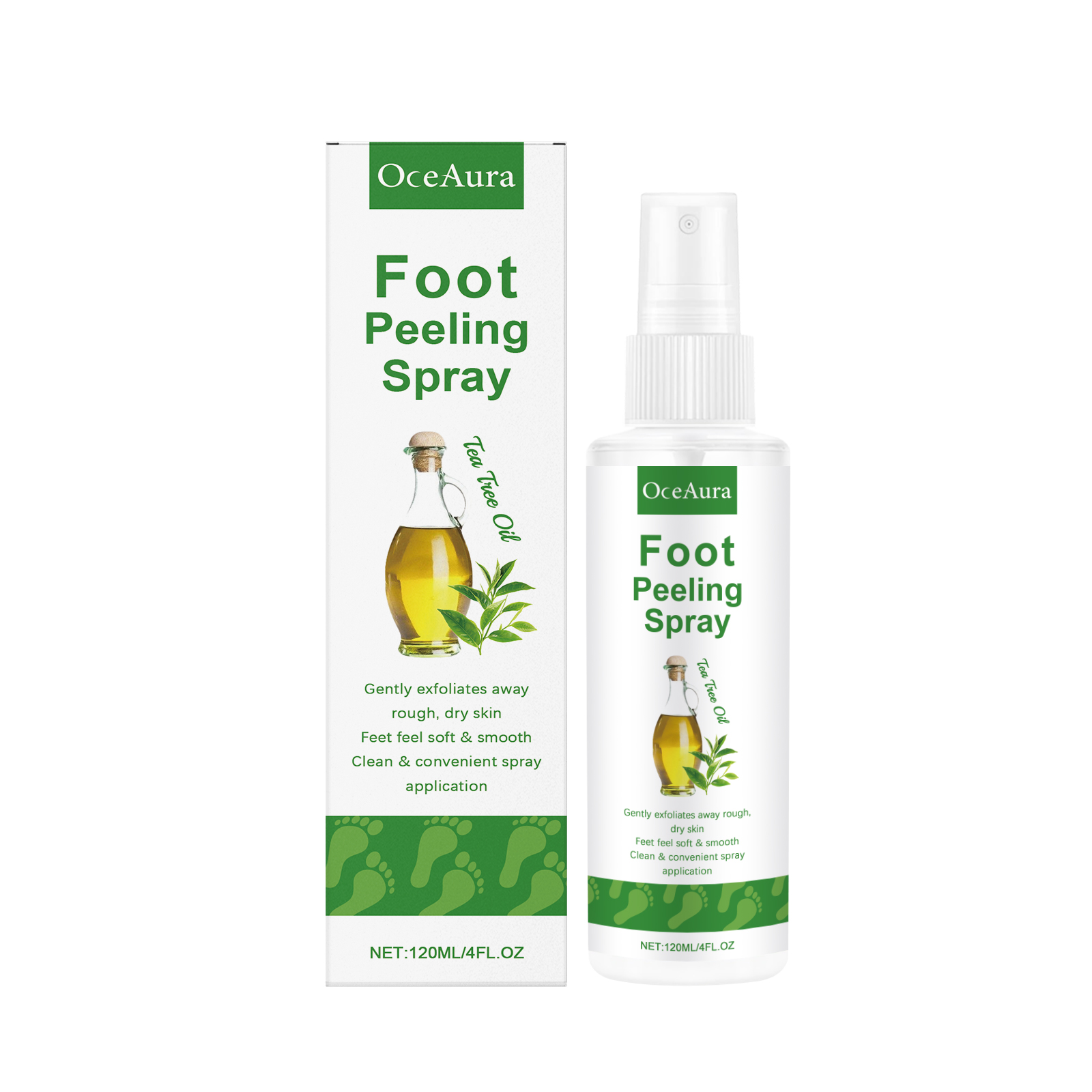 OceAura Foot Peeling Spray Sal - Azelaic Acid Cream reseña y precio