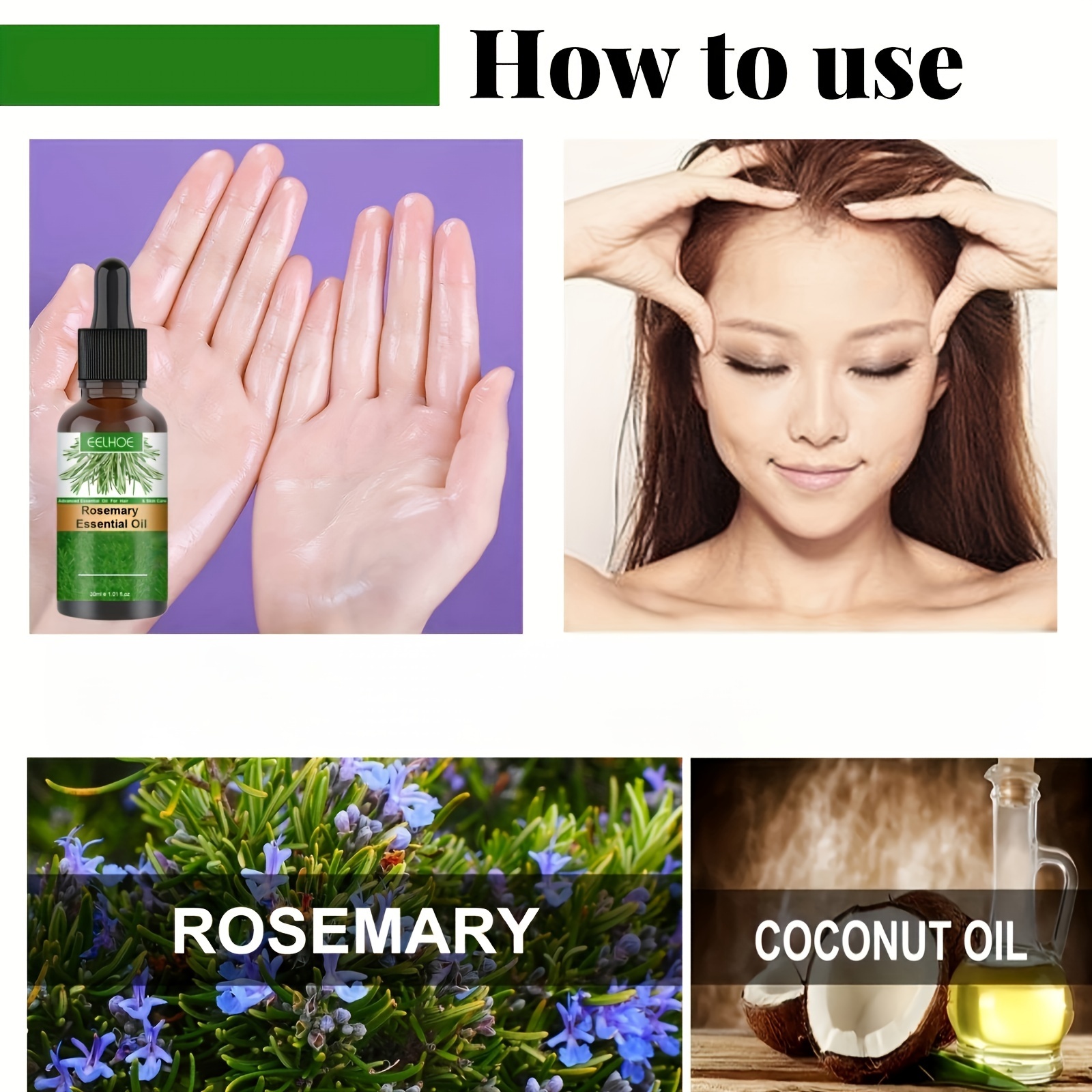 1.01oz Rosemary Hair Essential - Squalane Oil Lightweight reseña y precio
