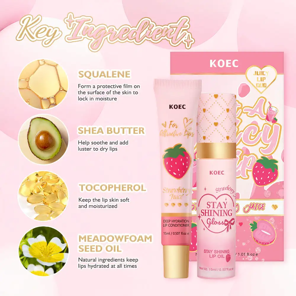 15ml*2 KOEC Strawberry Juice L - Squalane Oil Lightweight reseña y precio