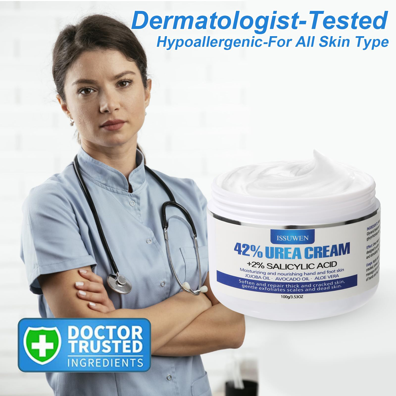 Urea Cream 42% Plus Salicylic  - Azelaic Acid Cream reseña y precio